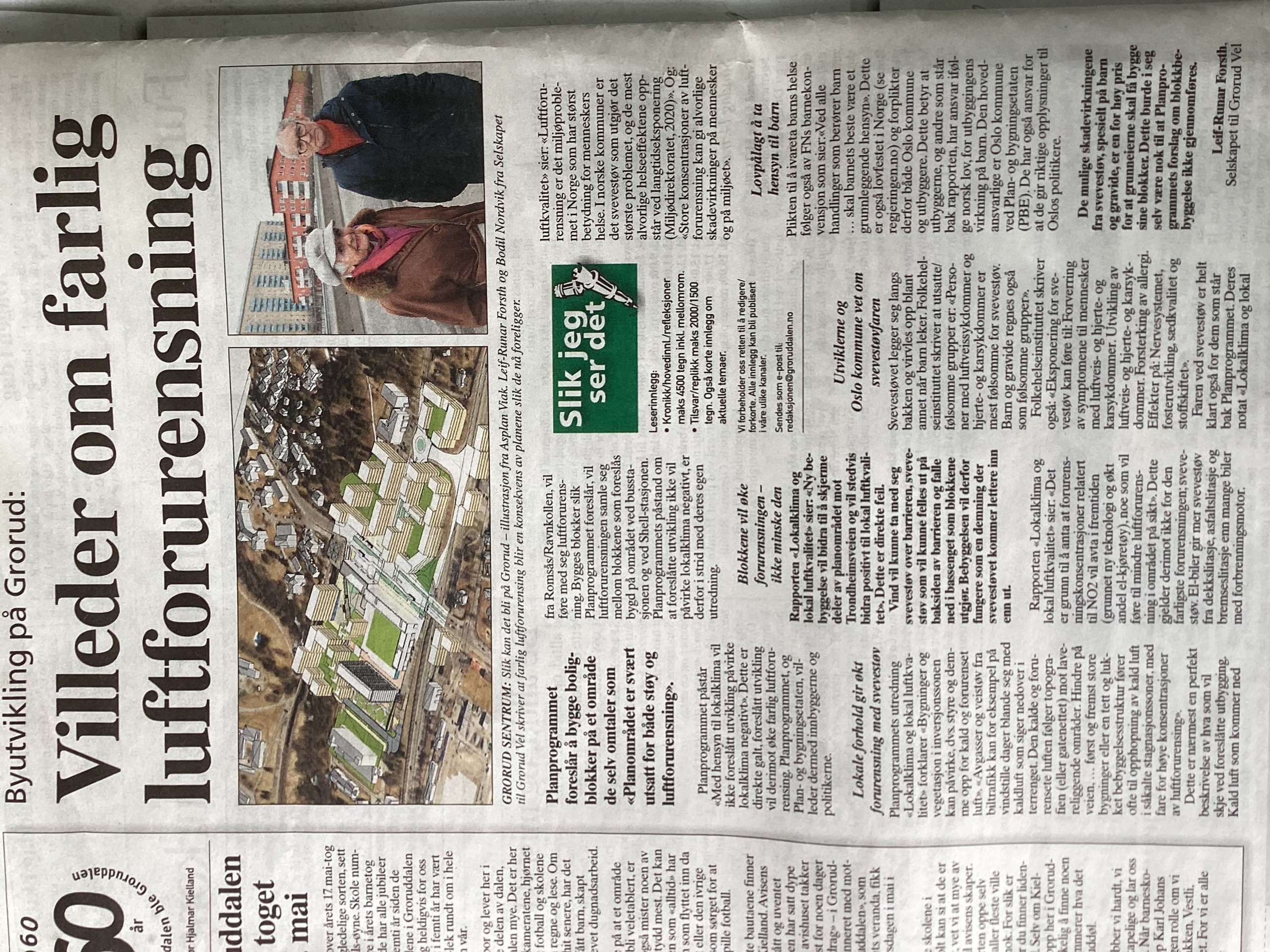 Villeder om farlig luftforurensning